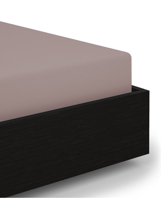 Heckett & Lane Hoeslaken Donker Roze - Katoensatijn