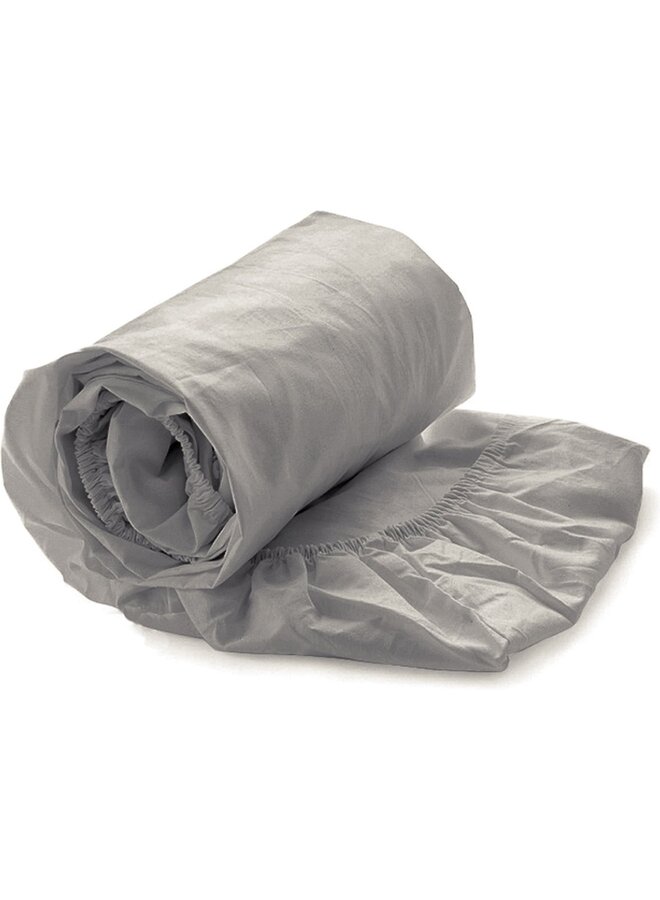 Heckett & Lane Hoeslaken Grijs - Katoensatijn