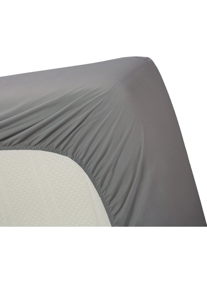 Hoeslaken Grijs - Katoen