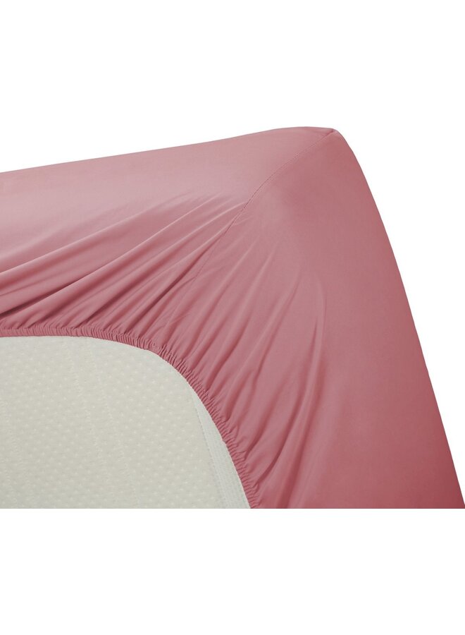 Ambiante Hoeslaken Roze - Katoen