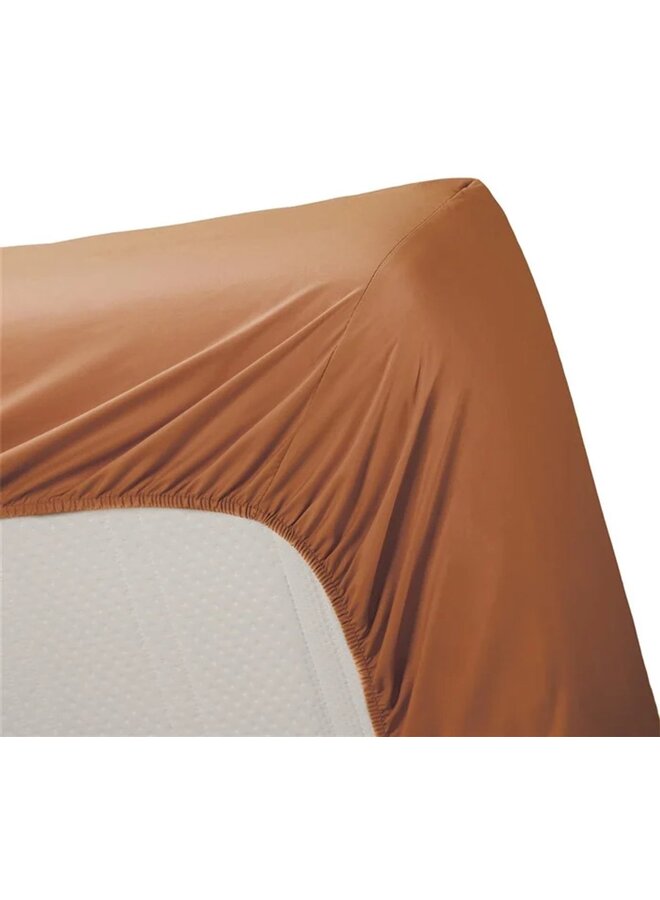 Ambiante Hoeslaken Oranje - Katoen