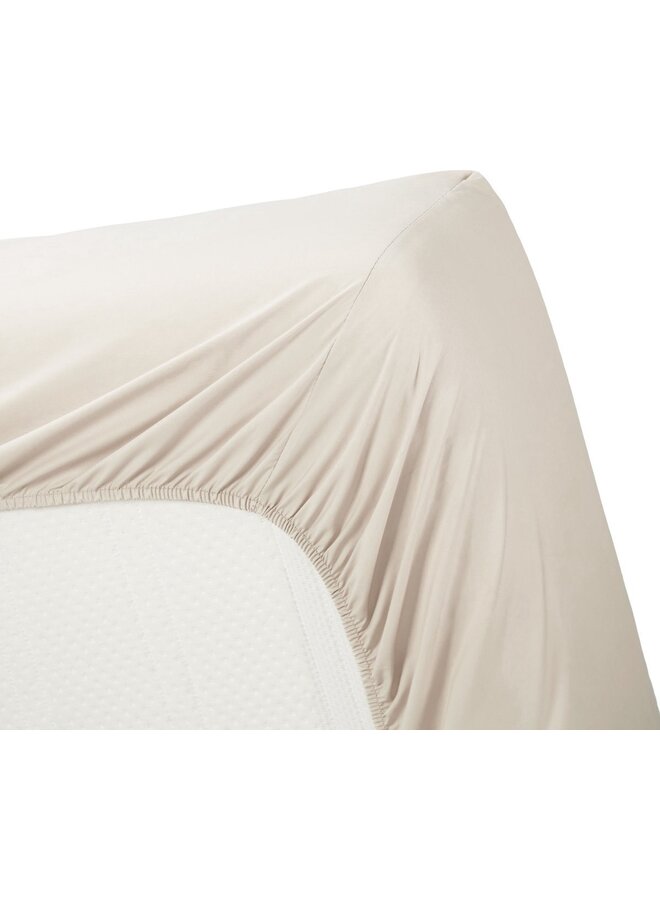 Ambiante Hoeslaken Zand - Katoen