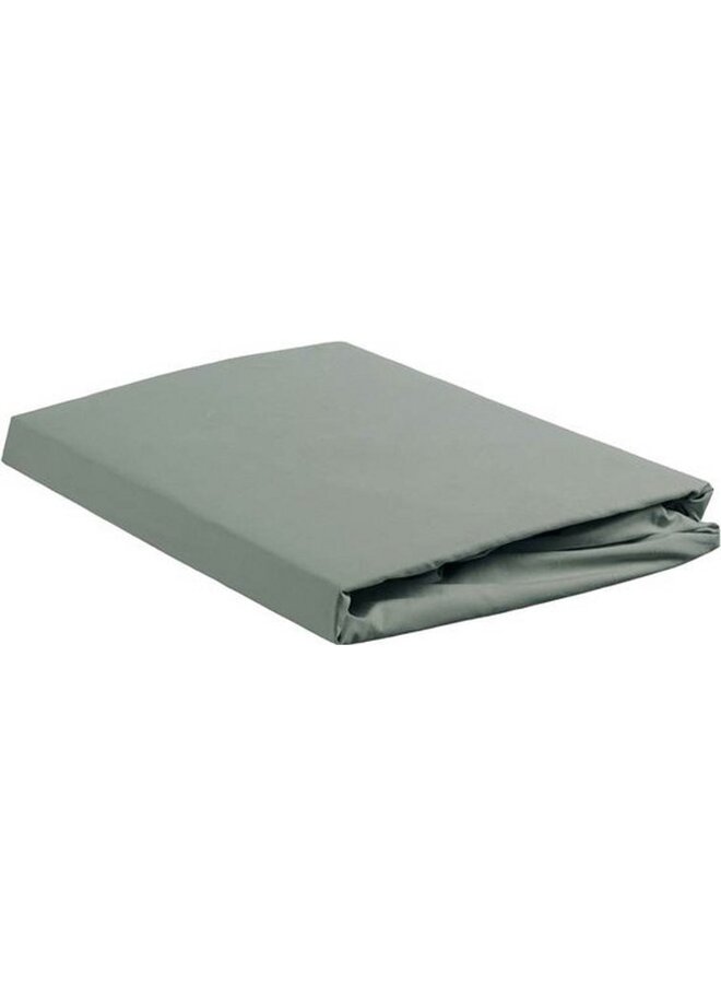 Ambiante Hoeslaken Groen - Katoen