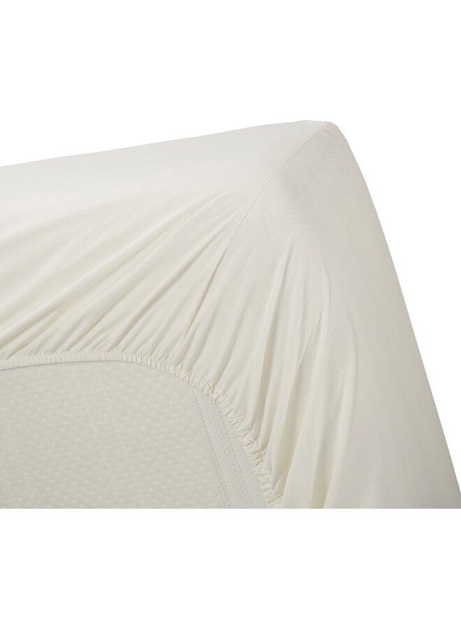 Ambiante Hoeslaken Splittopper Creme - Katoen