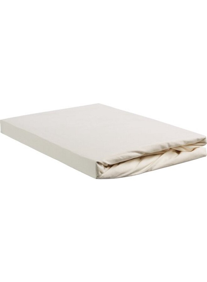 Ambiante Hoeslaken Splittopper Creme - Katoen