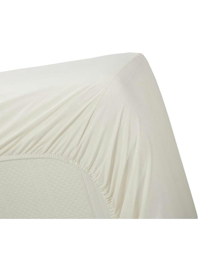 Ambiante Hoeslaken Topper Creme - Katoen