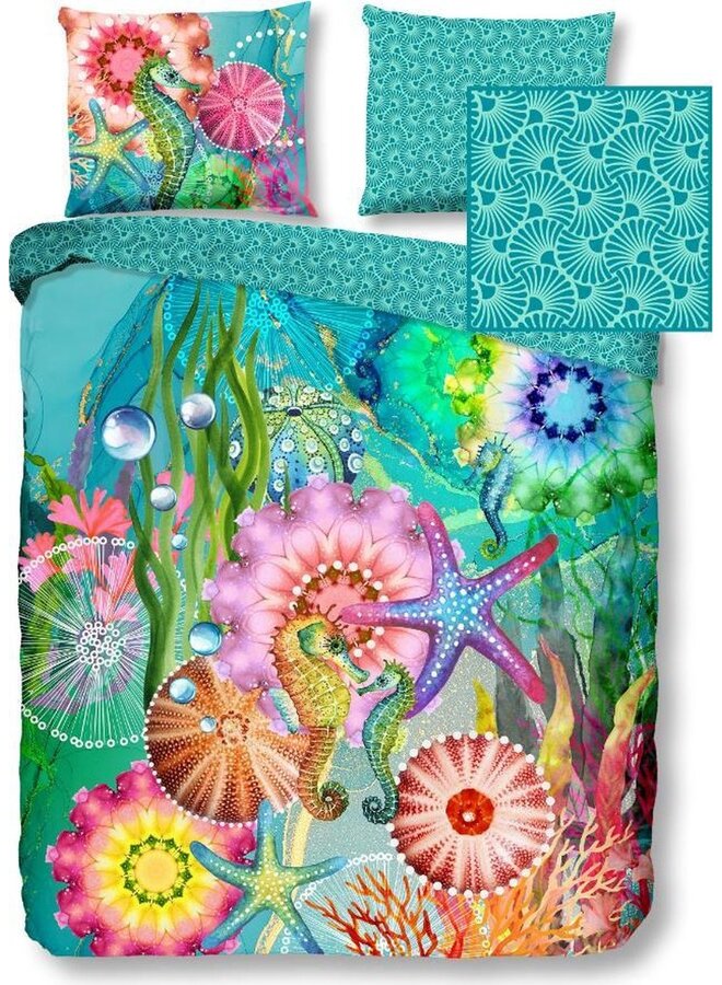 HIP Dekbedovertrek Amada Multi - Katoensatijn