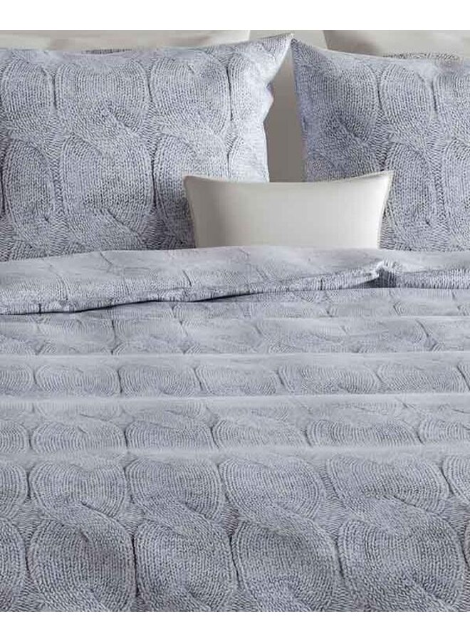 ZO! Home Katoen Dekbedovertrek Blauw