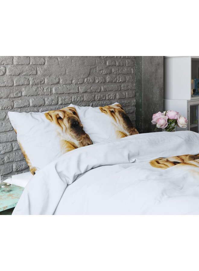 Dremahouse Dekbedovertrek Beauty Sleep Wit - Katoen