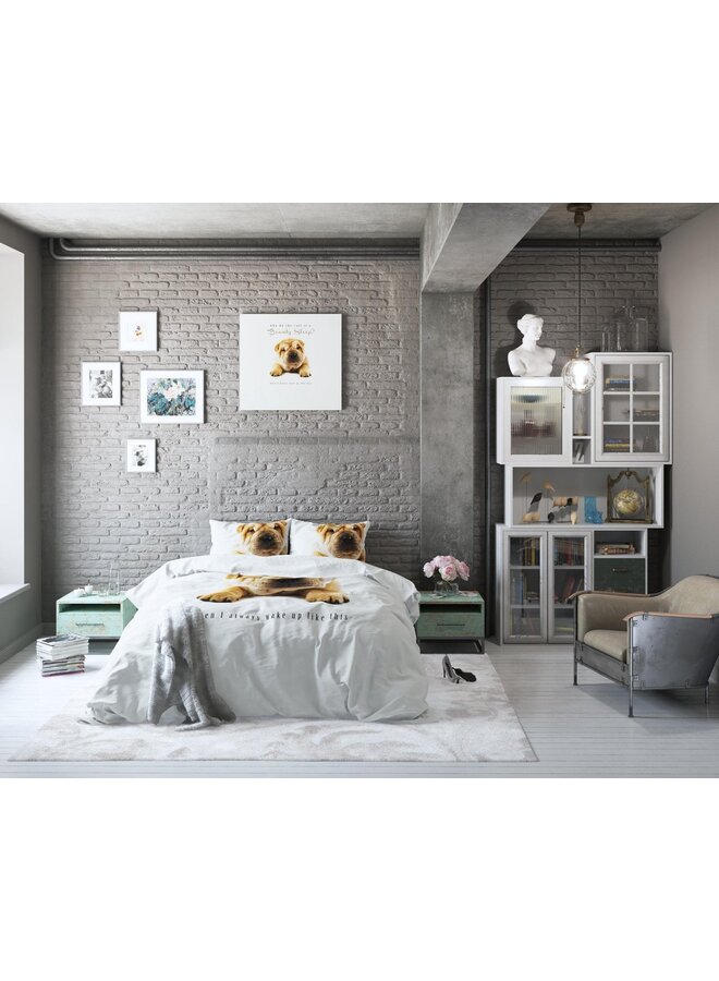 Dremahouse Dekbedovertrek Beauty Sleep Wit - Katoen