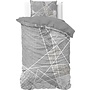 Dremahouse Dekbedovertrek Furtrix Grijs - Katoen