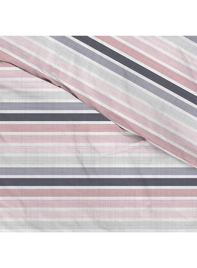 ZO! Home Dekbedovertrek Vera Roze - Katoensatijn