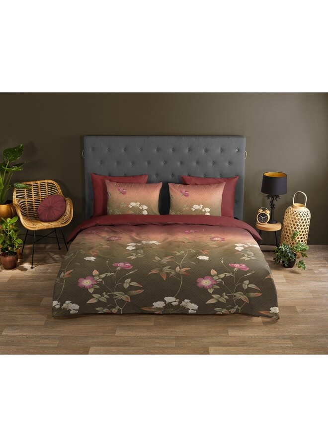 Good Morning Dekbedovertrek Rosalie Multi - Katoen