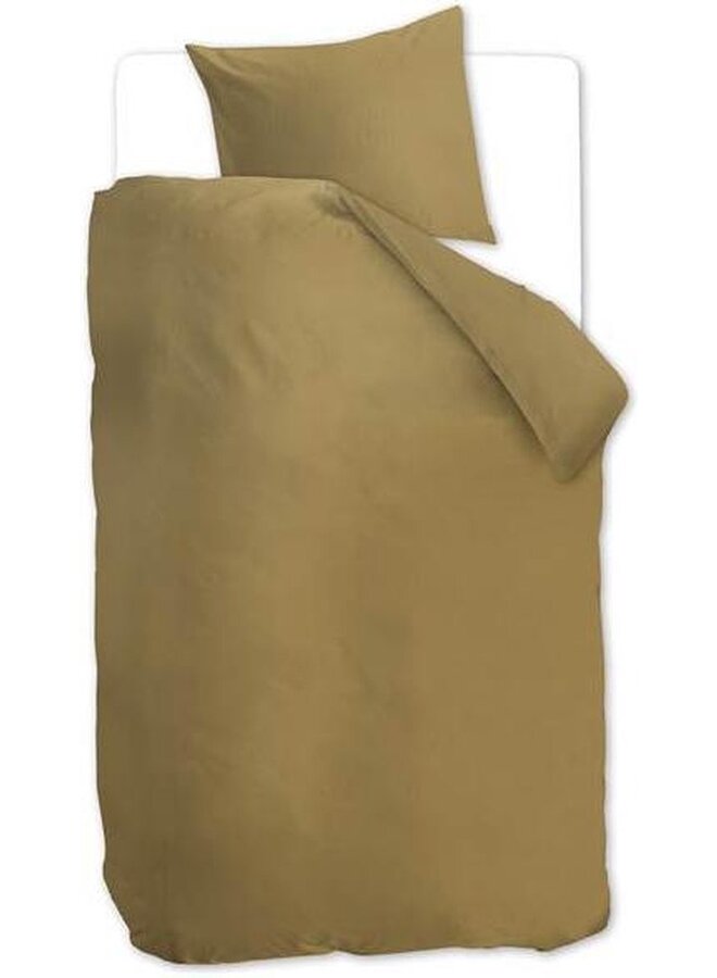 Beddinghouse Dekbedovertrek Basic Uni Oker - Katoen