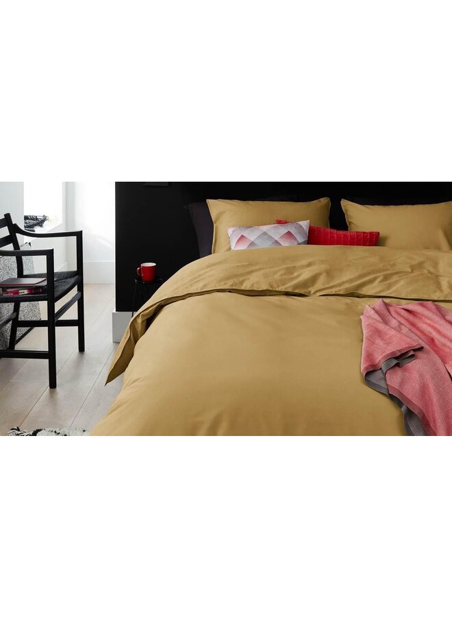 Beddinghouse Dekbedovertrek Basic Uni Oker - Katoen