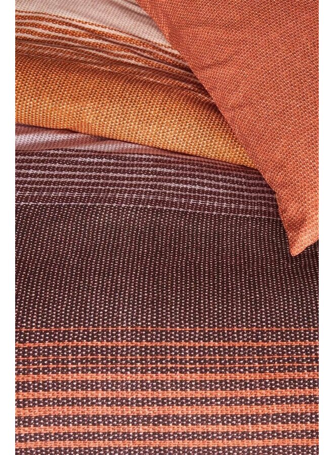 Beddinghouse Dekbedovertrek Bruno Rood - Katoen