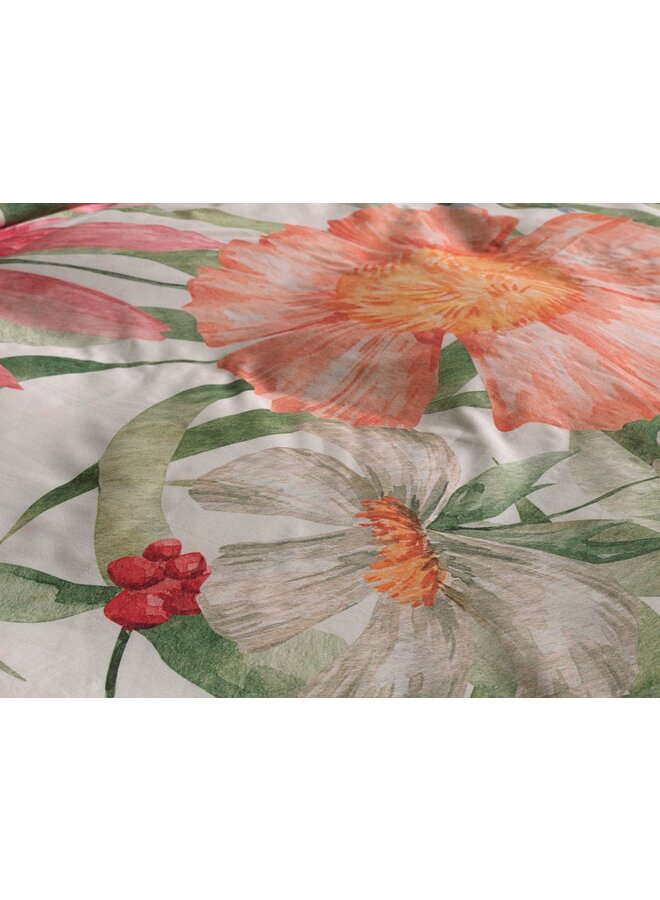 Heckett & Lane Dekbedovertrek Svea Multi - Bamboe Percale