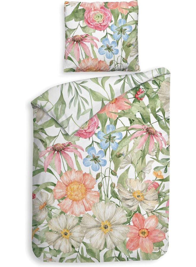 Heckett & Lane Dekbedovertrek Svea Multi - Bamboe Percale