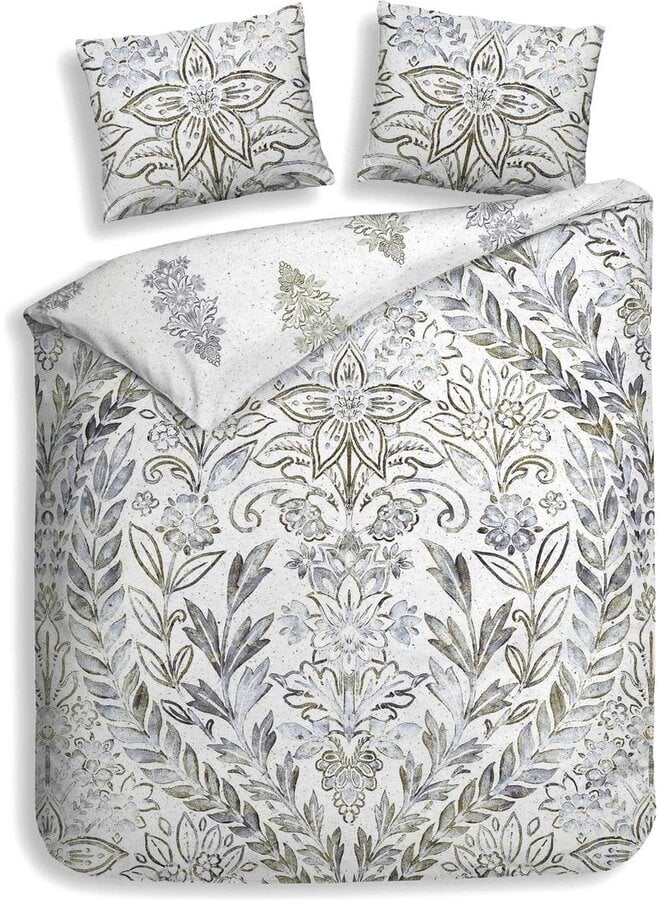 Dekbedovertrek Ibernia Wit - Bamboe Percale PL2