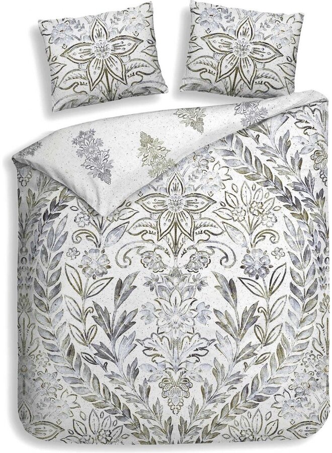 Dekbedovertrek Ibernia Wit - Bamboe Percale