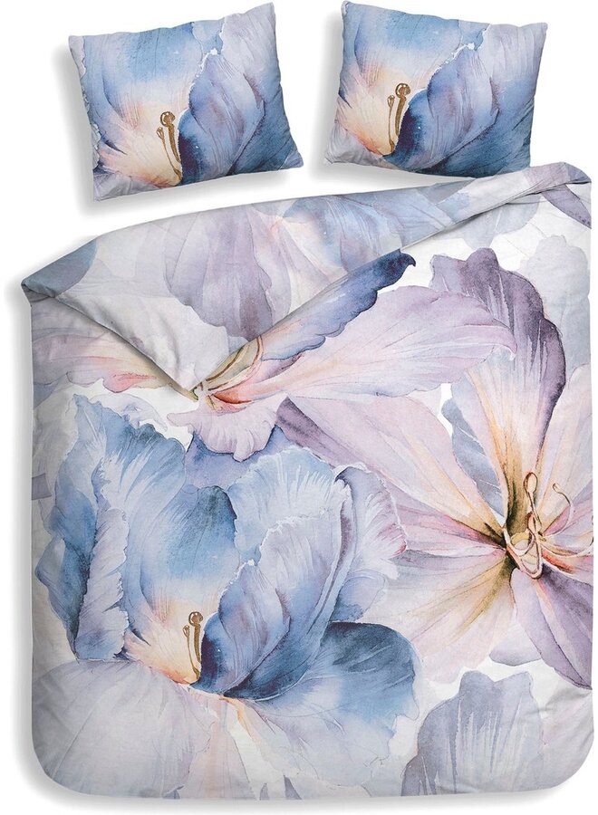 Dekbedovertrek Acadia Paars - Kunstvezel PL3