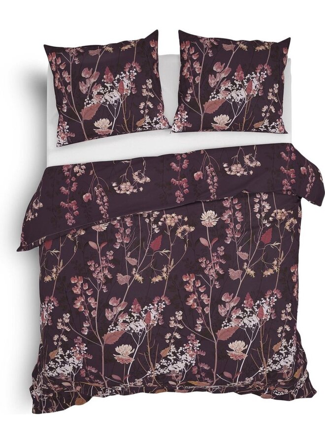 Heckett & Lane Dekbedovertrek Revi Rood - Flanel