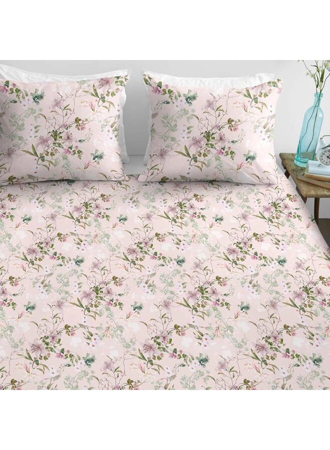 Ambiante Dekbedovertrek Emily Naturel - Katoensatijn