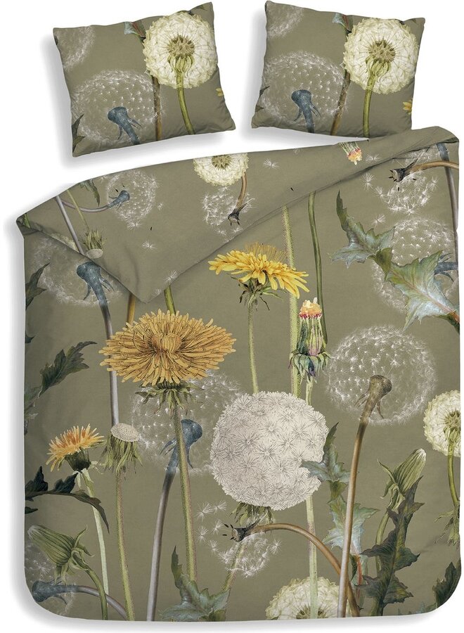 Dekbedovertrek Zelena Groen - Twill Katoen