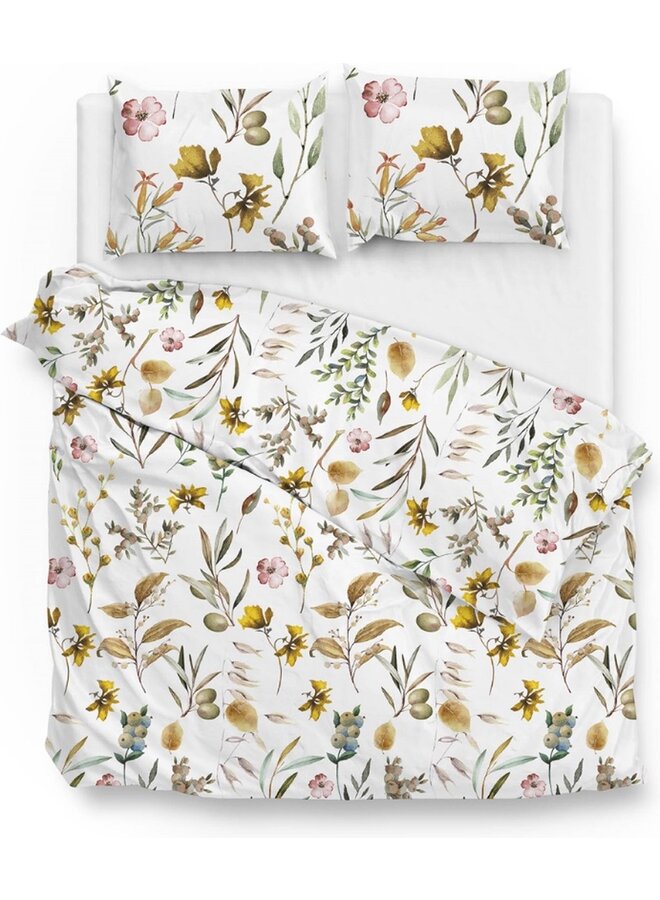 Dekbedovertrek Shae Wit - Flanel PL3