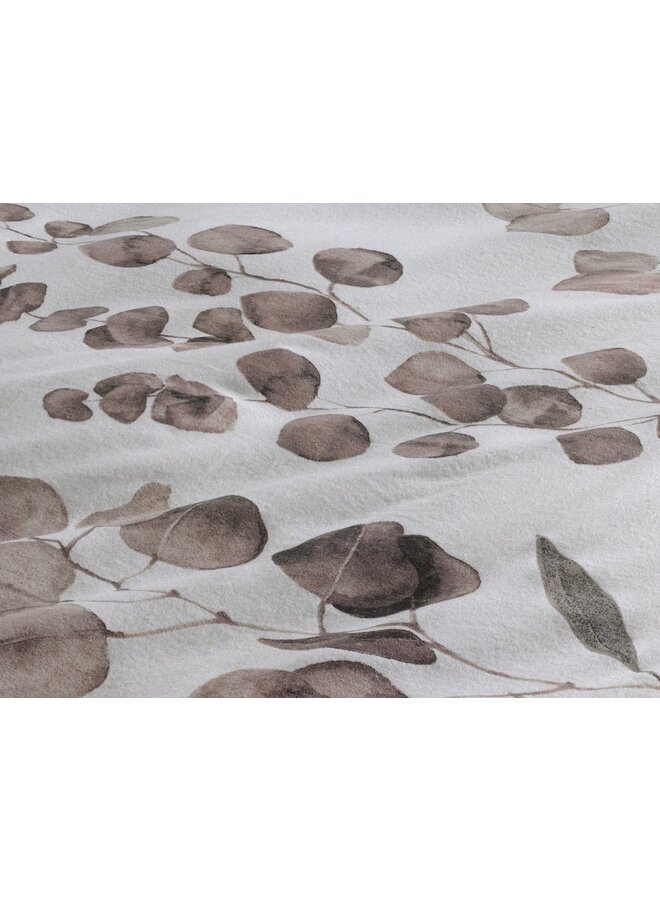 ZO! Home Dekbedovertrek Novi Naturel - Flanel