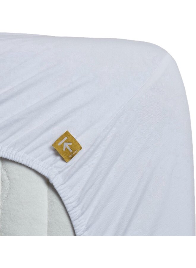 Hoeslaken Topper Wit - Percale Katoen