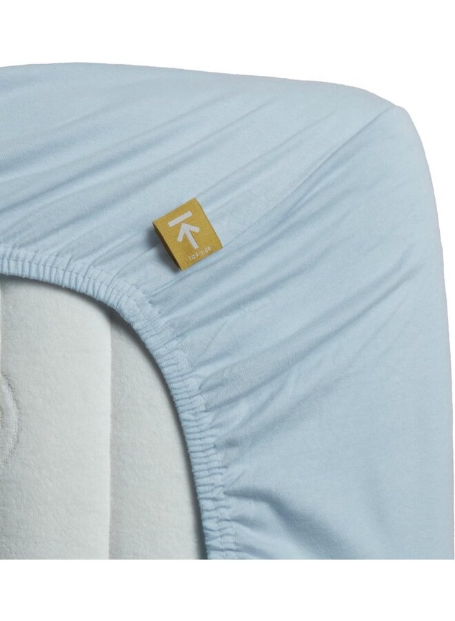 Hoeslaken Lichtblauw - Jersey