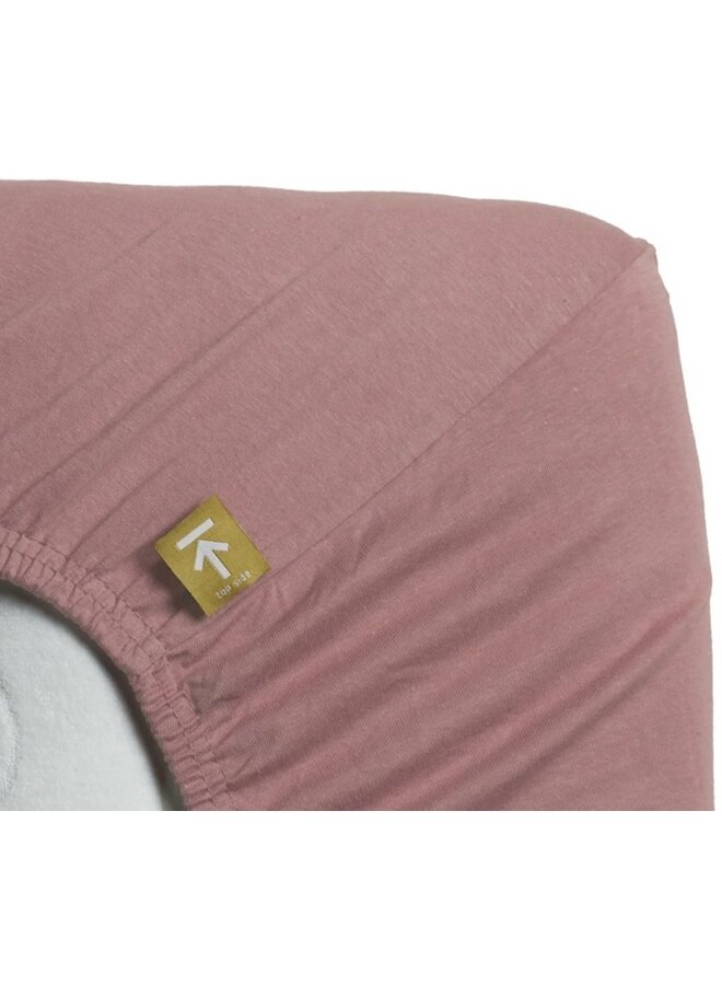 Beddinghouse Hoeslaken Topper Roze - Jersey