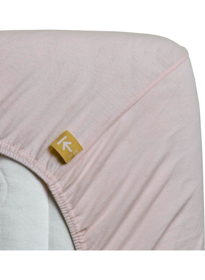 Hoeslaken Topper Licht Roze - Jersey