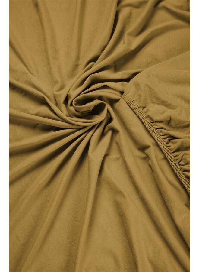 Beddinghouse Hoeslaken Topper Geel - Jersey