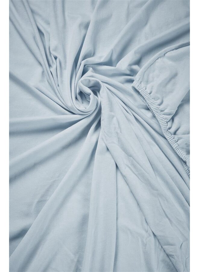 Beddinghouse Hoeslaken Topper Licht Blauw - Jersey