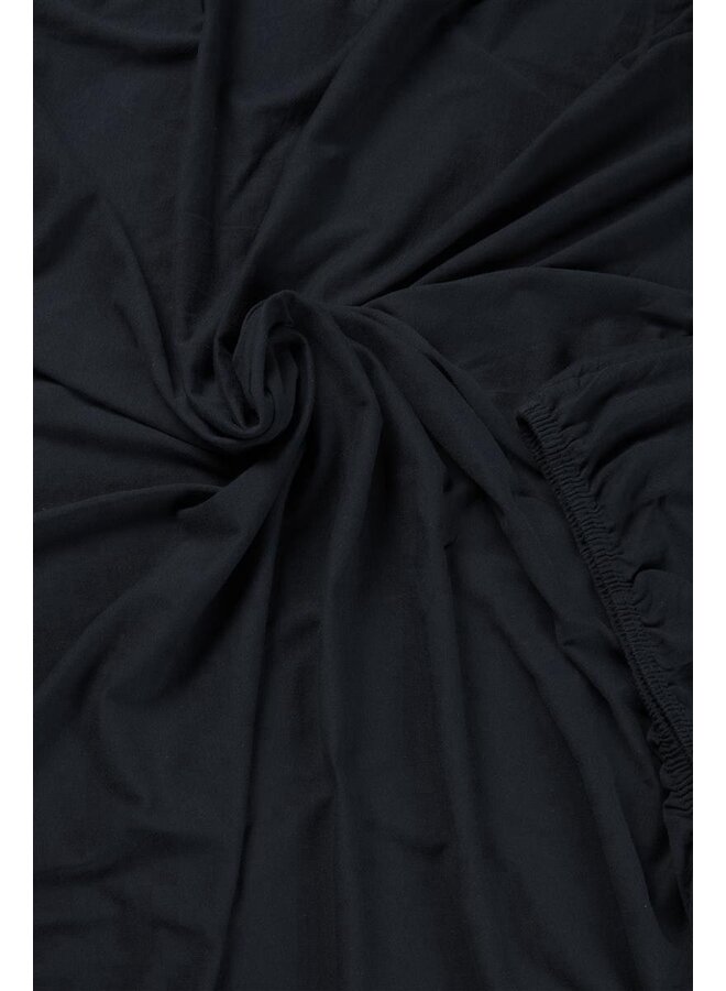 Beddinghouse Hoeslaken Topper Donkerblauw - Jersey