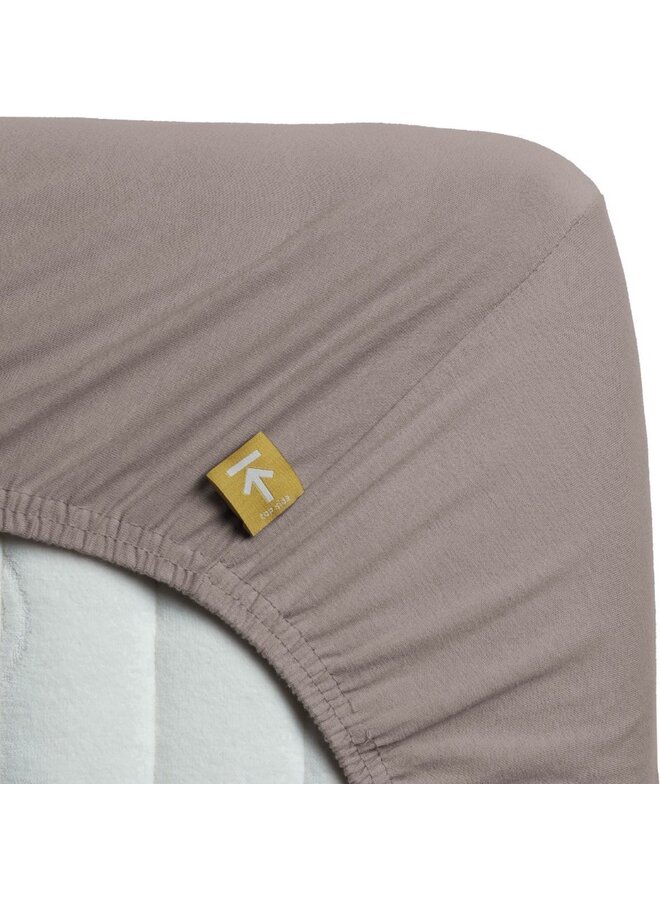 Beddinghouse Hoeslaken Taupe - Lycra Jersey
