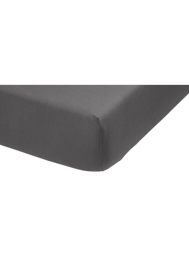 Hoeslaken Topper Antraciet - Jersey