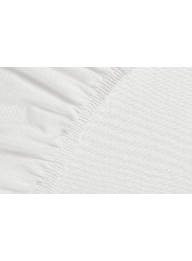 Ambiante Hoeslaken Topper Wit - Jersey