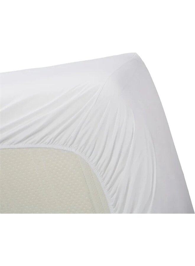 Hoeslaken Wit - Bamboe Katoen