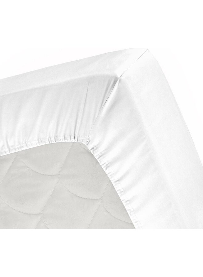 Cinderella Hoeslaken Wit - Flanel