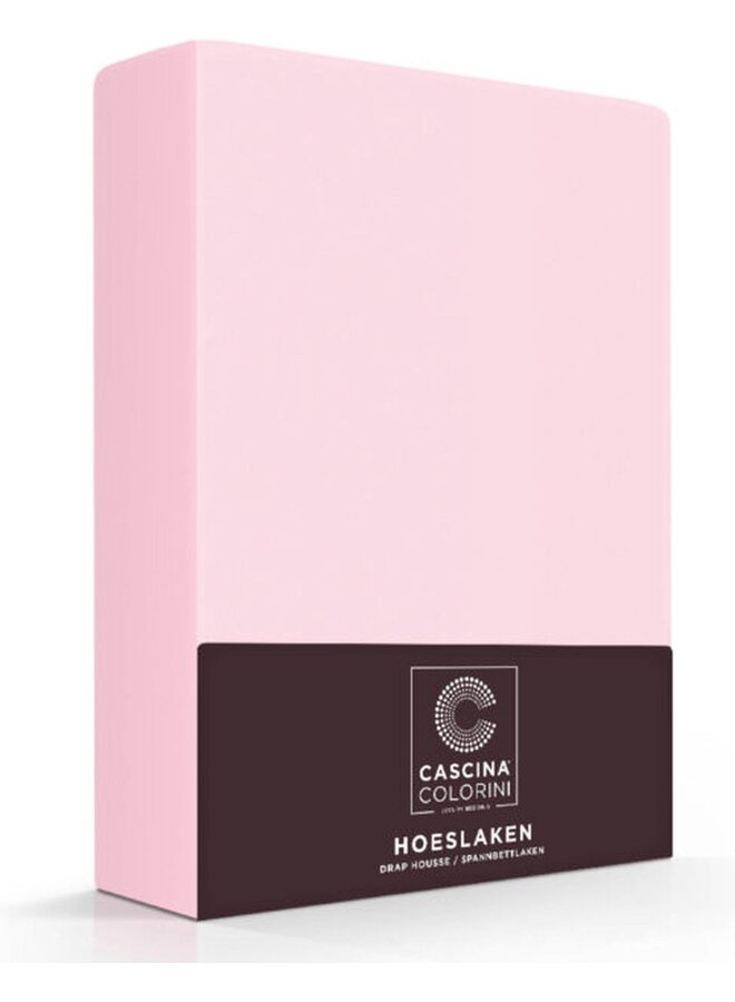 Hoeslaken Roze - Egyptisch Percale Katoen