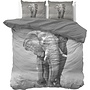 Dremahouse Dekbedovertrek Elegant Elephant Grijs - Katoen