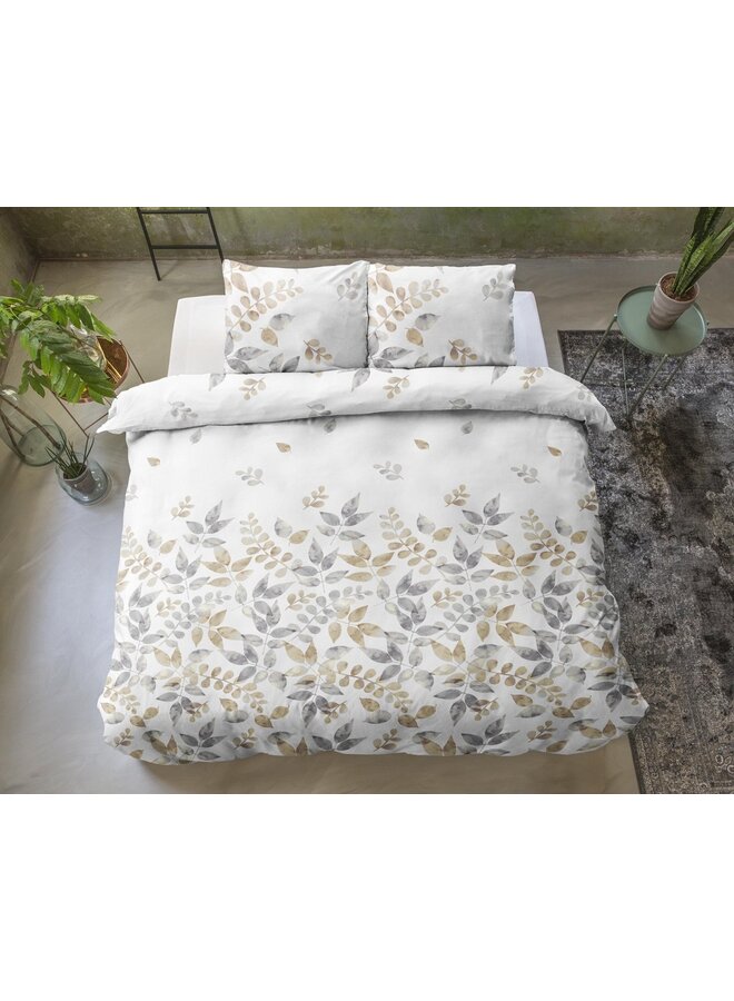 Dremahouse Dekbedovertrek Vira Grijs - Katoen