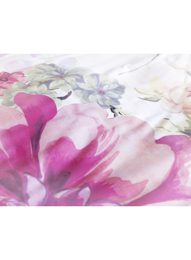 Endless Mae Dekbedovertrek Sarah Wit - Katoen