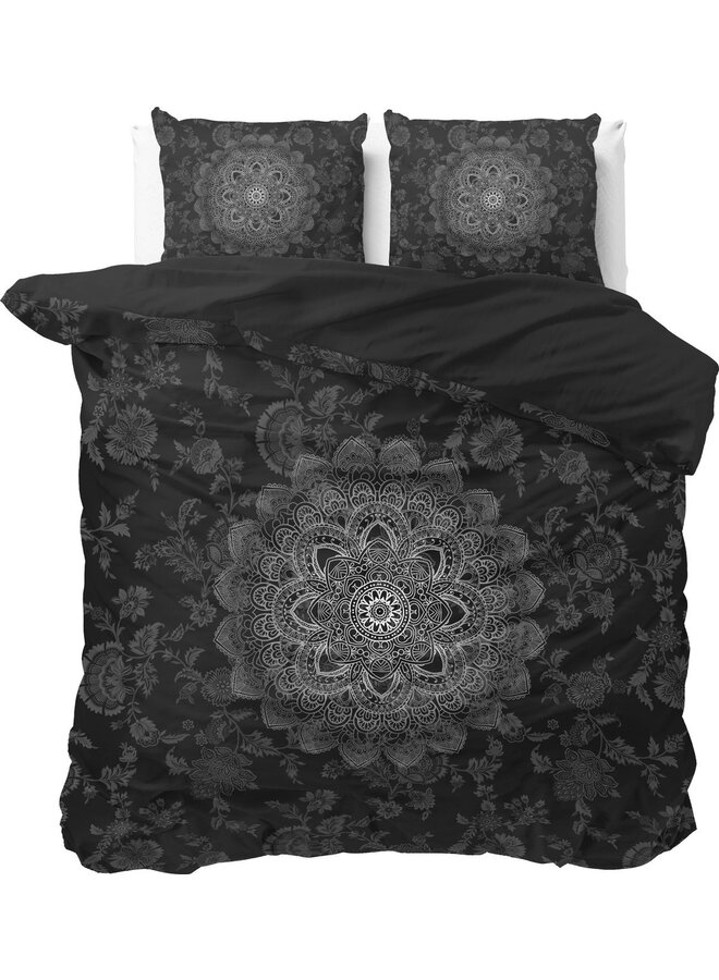Dekbedovertrek Katinka Antraciet - Katoen