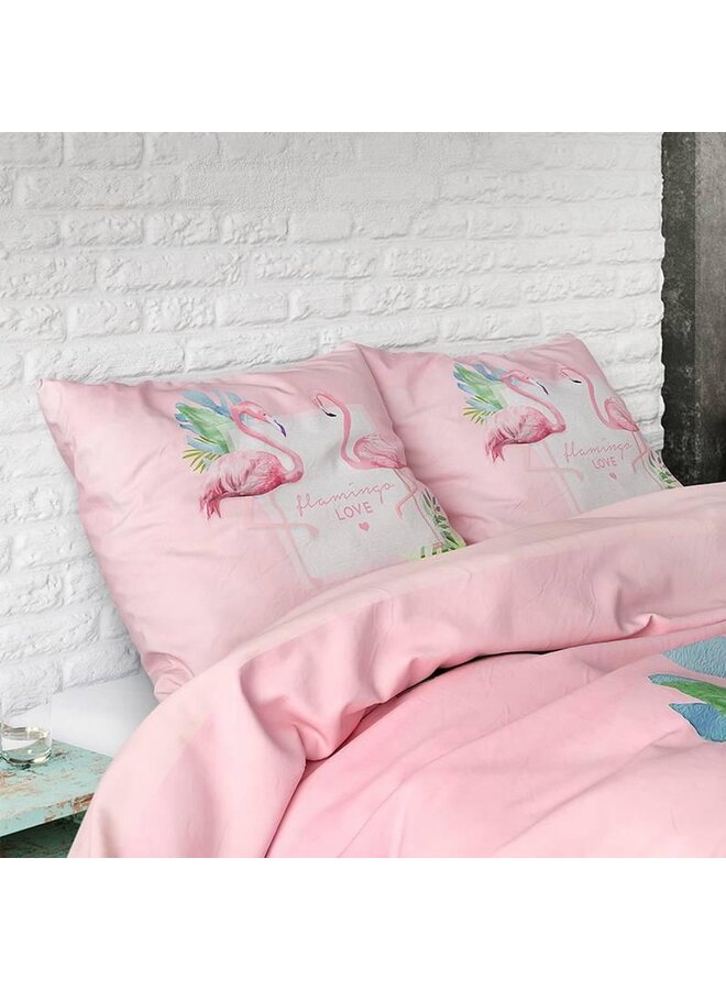 Dremahouse Katoen Dekbedovertrek Roze