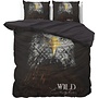 Dremahouse Dekbedovertrek Wild Eagle Zwart - Katoen