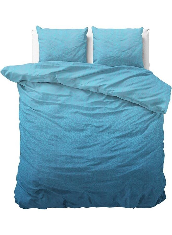 Dekbedovertrek Vintage Paisley Turqoise - Blended Katoen